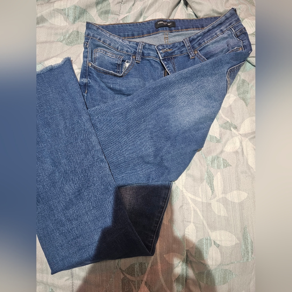 Bootcut rusty edges jeans